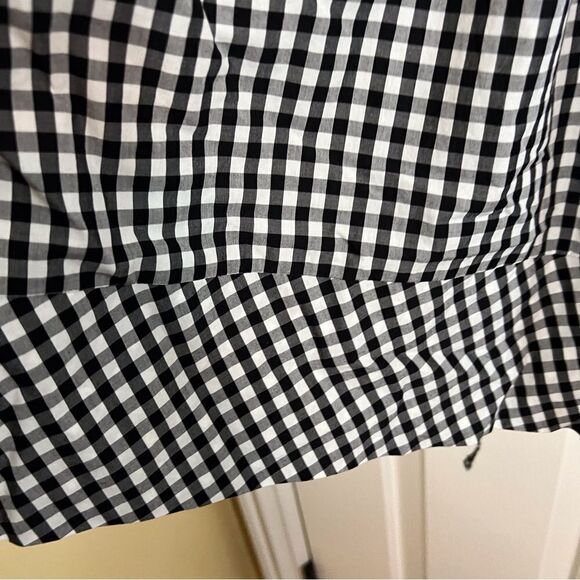 Women’s Madewell Checkered Sleeveless Gingham Tie Back Mini‎ Dress Size XXS - Picture 7 of 8